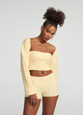 Ribbed Knit Shrug