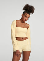 Ribbed Knit Shrug