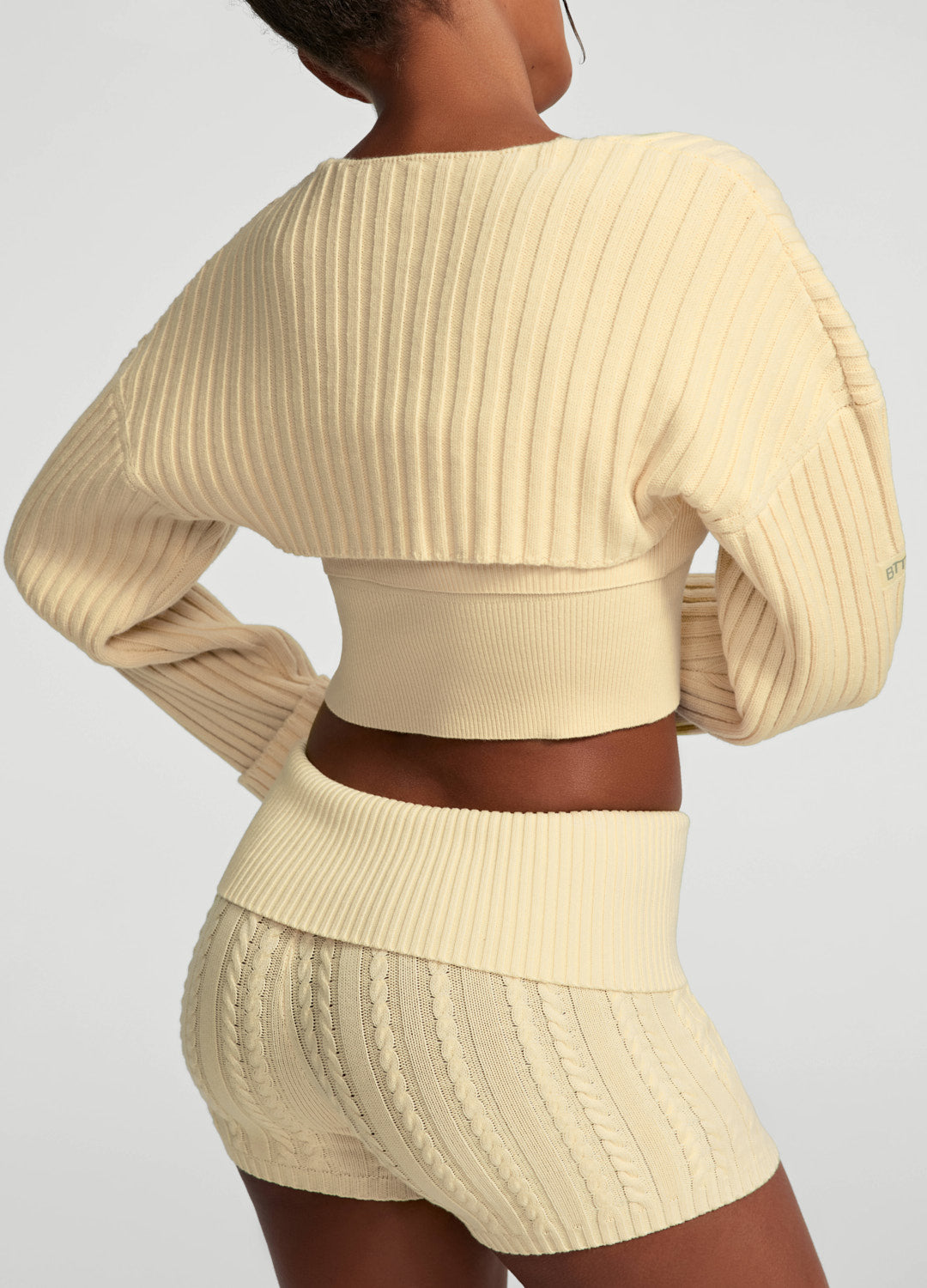 Ribbed Knit Shrug