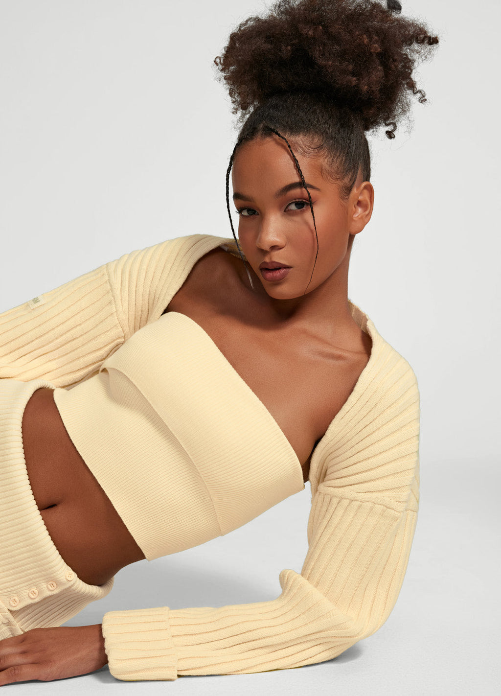 Ribbed Knit Shrug