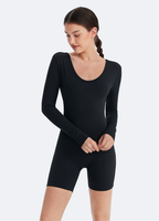 U-back Long Sleeve Bodysuit