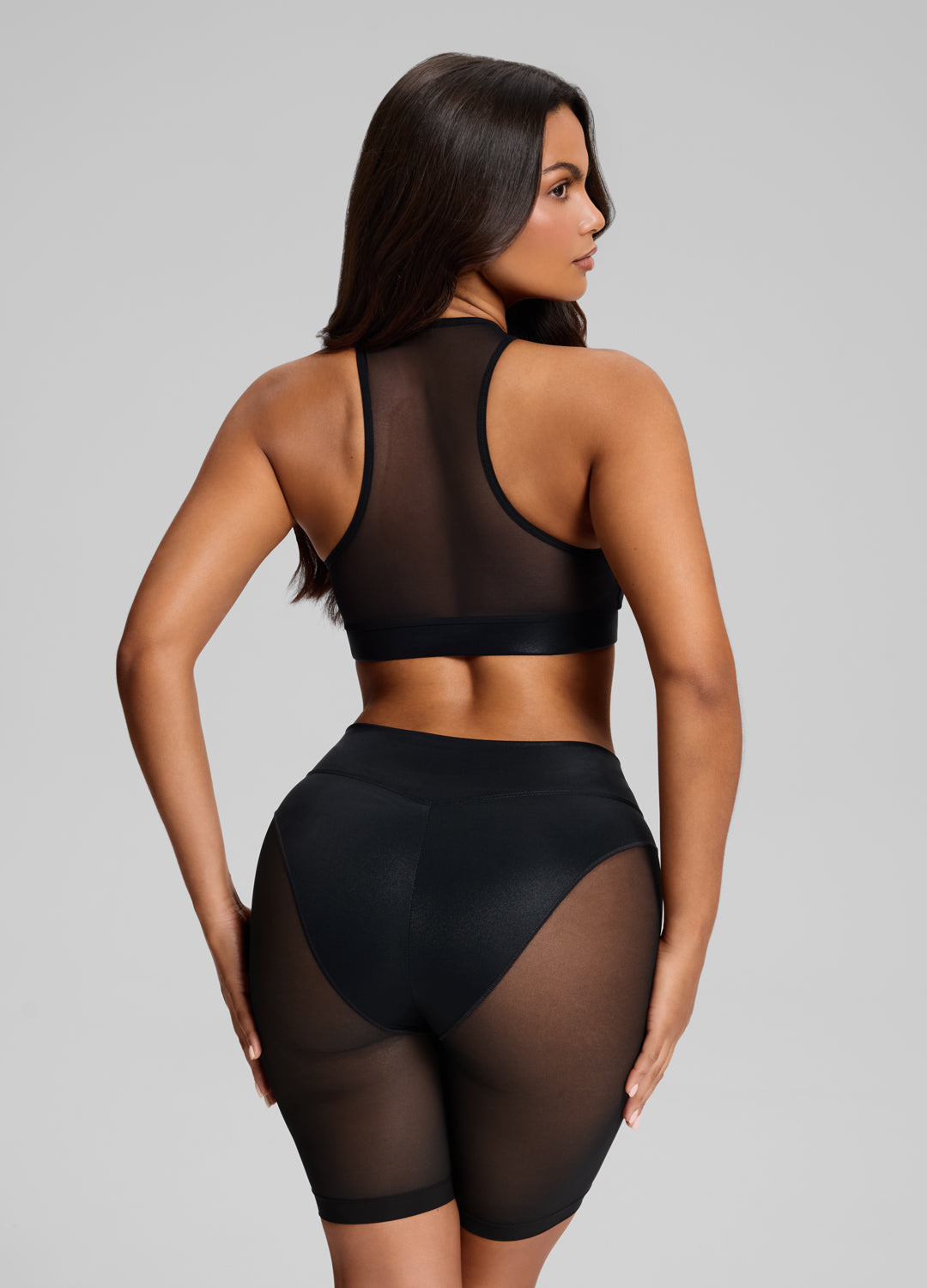 Sculpt High-Neck Top