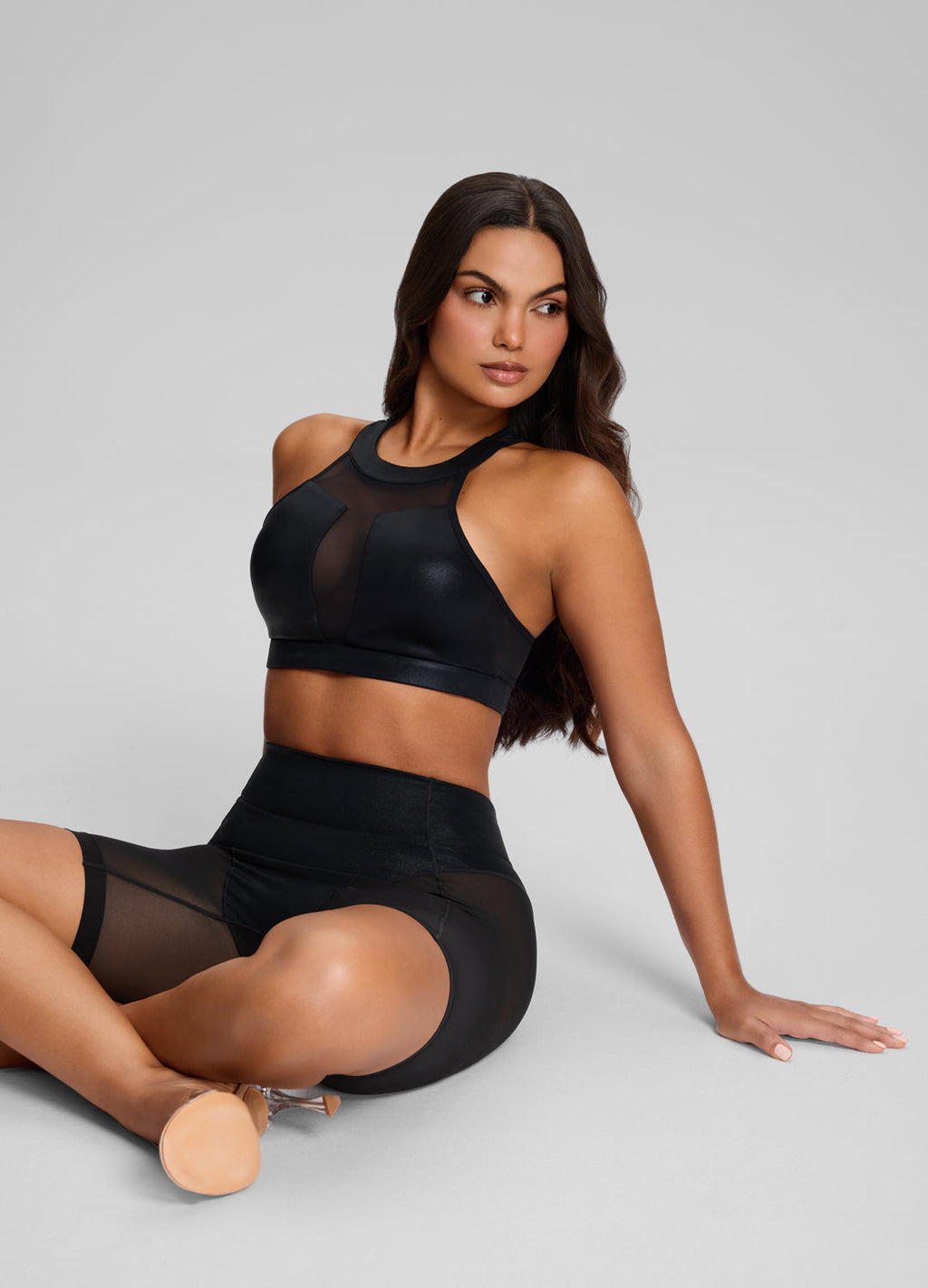 Sculpt High-Neck Top