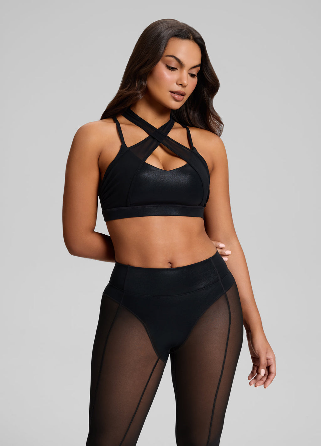 Sculpt Strappy Crossback Top