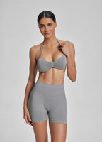 Ultrasculpt Halterneck Backless Strappy Functional Twill K…