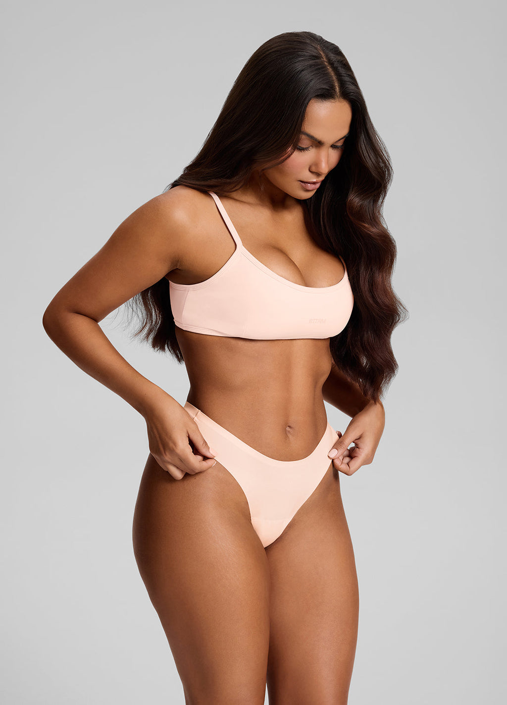 Seamless Mid-Rise Thong 2-Pack