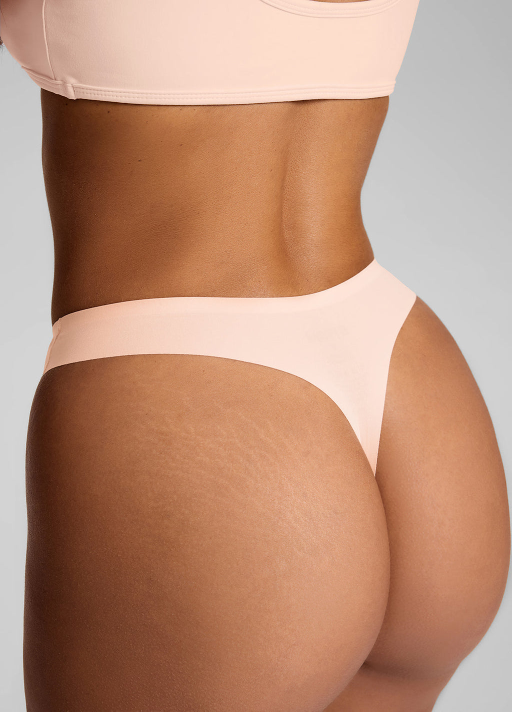 Seamless Mid-Rise Thong 3-Pack