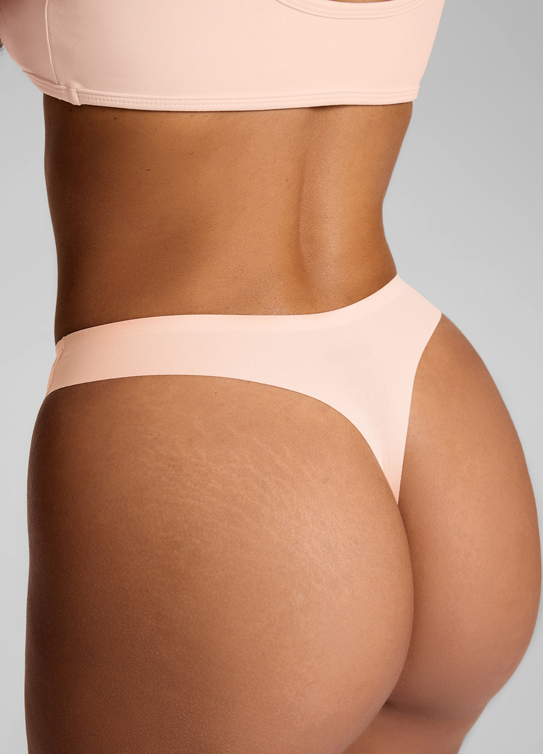Seamless Mid-Rise Thong 3-Pack