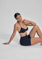 Ultrasculpt Halterneck Backless Strappy Functional Twill K…