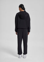 Relaxed Oversized Full Zipper Kangaroo Pockets Soft Hoodie
