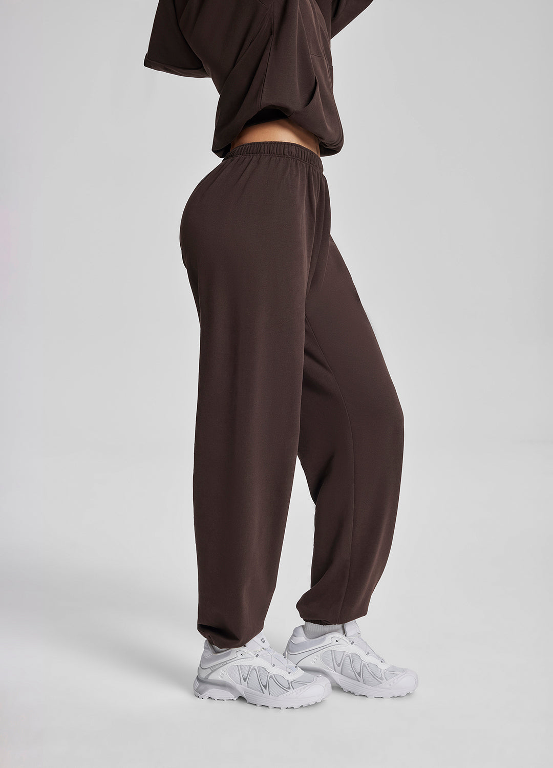 Slouchy Roomy Stretchy Waistband Cozy Joggers