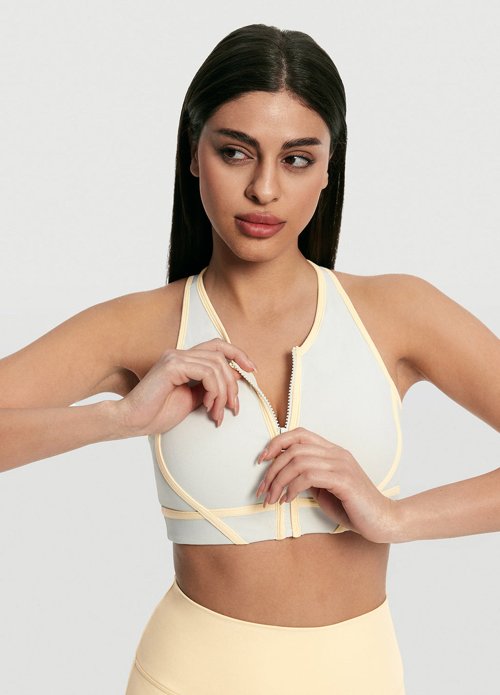 Racerback Zip Top