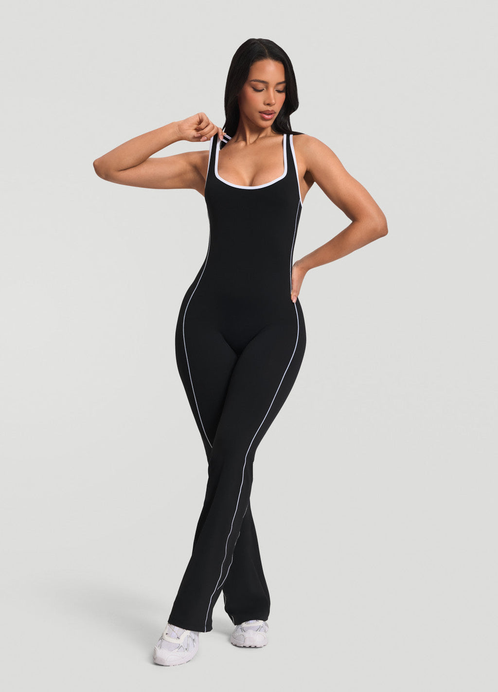 Pilates Princess Open-Back Jumpsuit