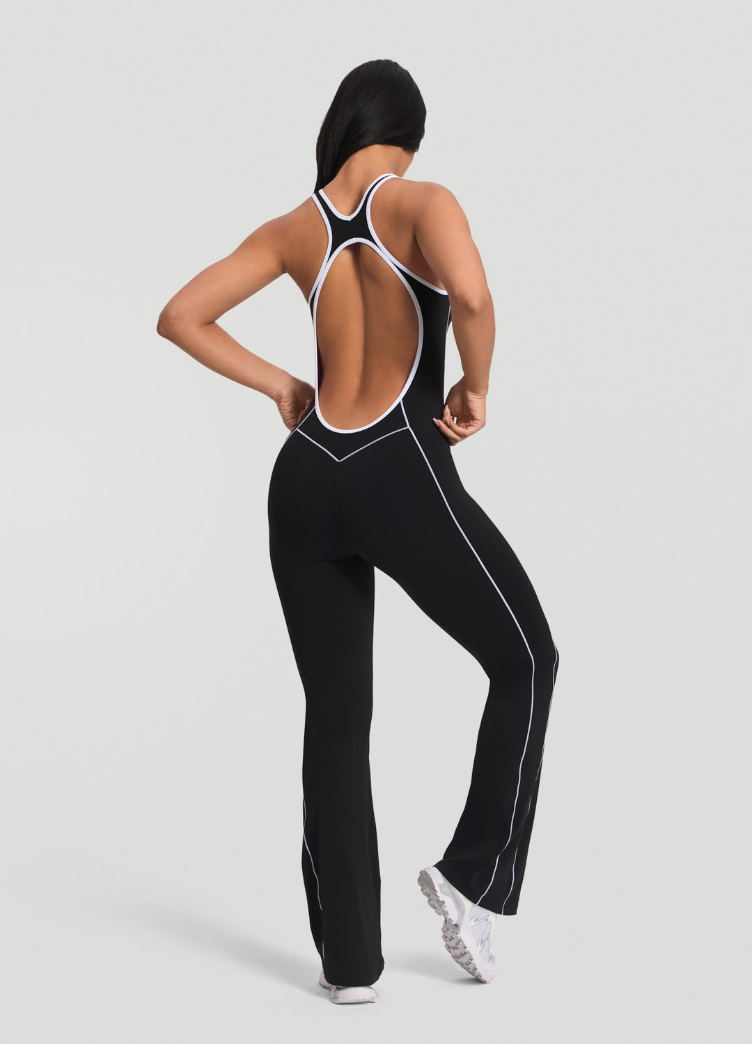 Pilates Princess Open-Back Jumpsuit