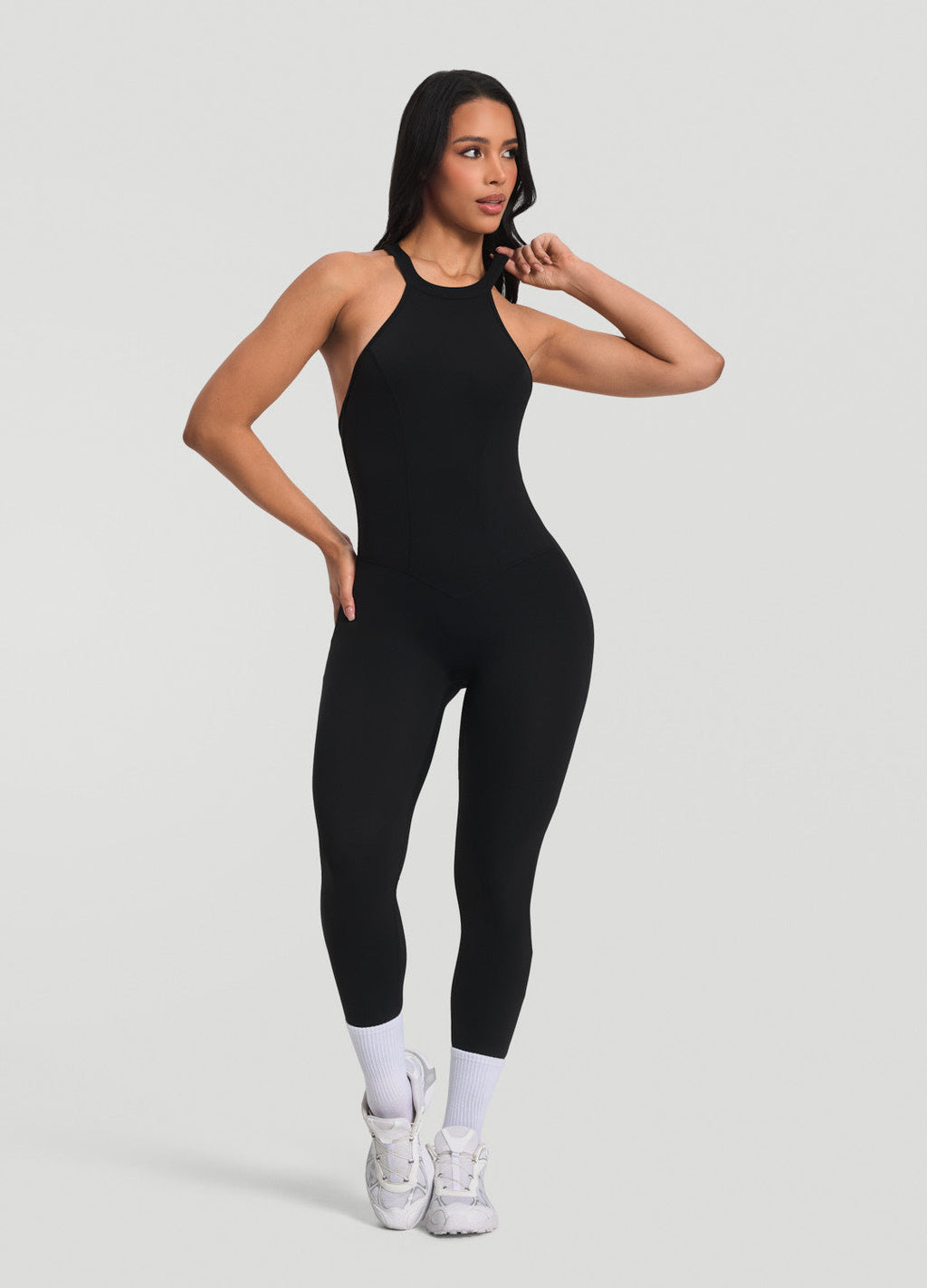 Pilates Princess Halter Jumpsuit