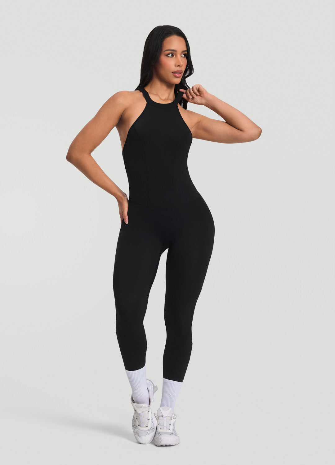 Pilates Princess Halter Jumpsuit