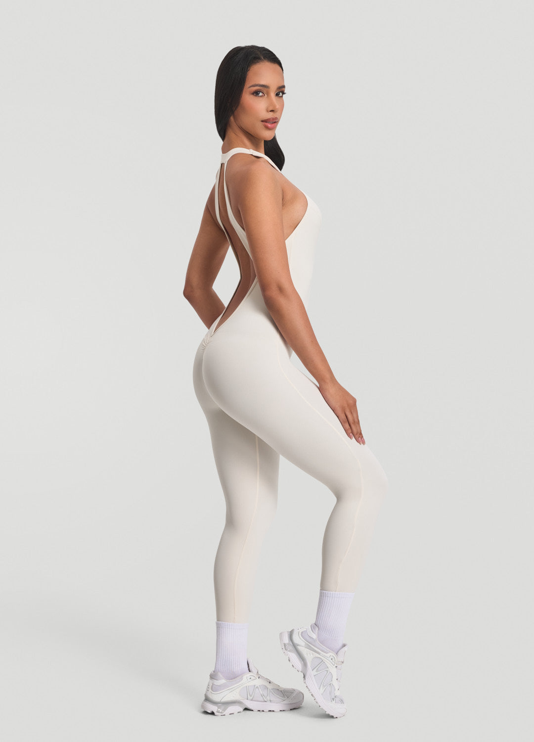 Pilates Princess Halter Jumpsuit