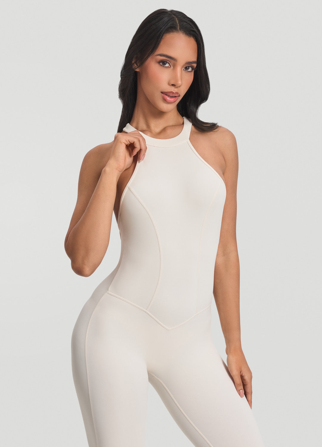 Pilates Princess Halter Jumpsuit