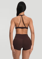 Plunge Neck Bra Top