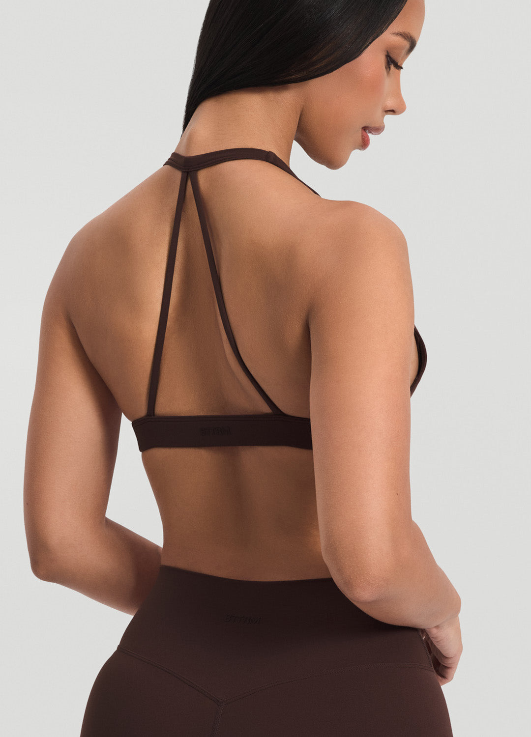 Plunge Neck Bra Top