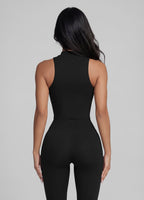 Sculpt Zip Crop Vest