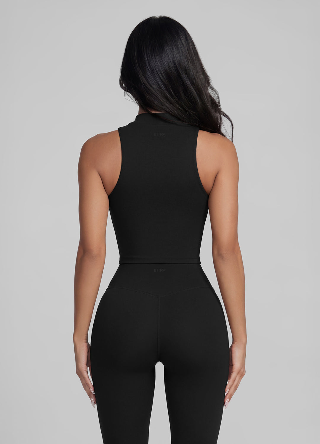 Sculpt Zip Crop Vest