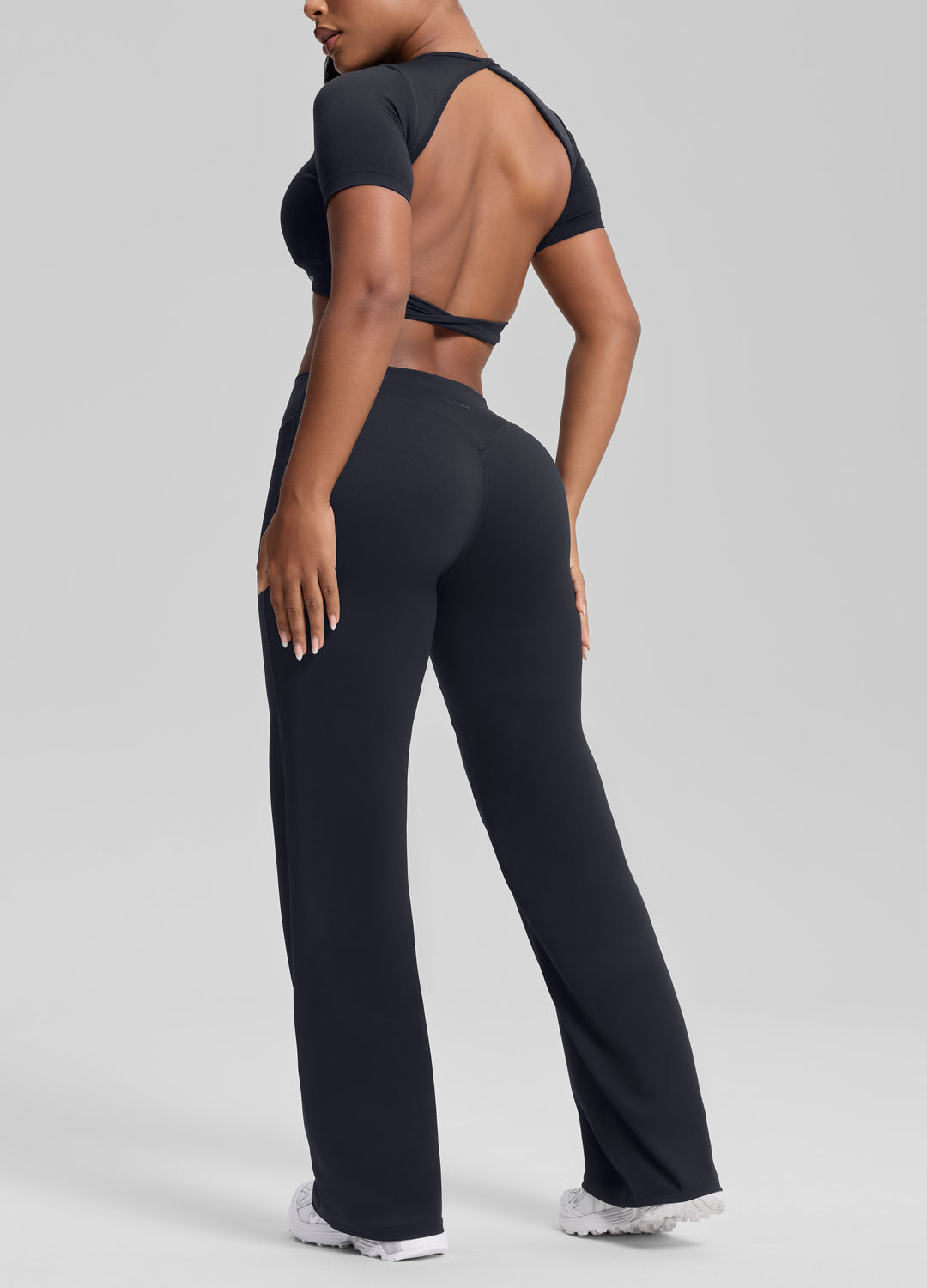 Straight Leg Flowy Stretchy Soft Sweat-Wicking Bottoms