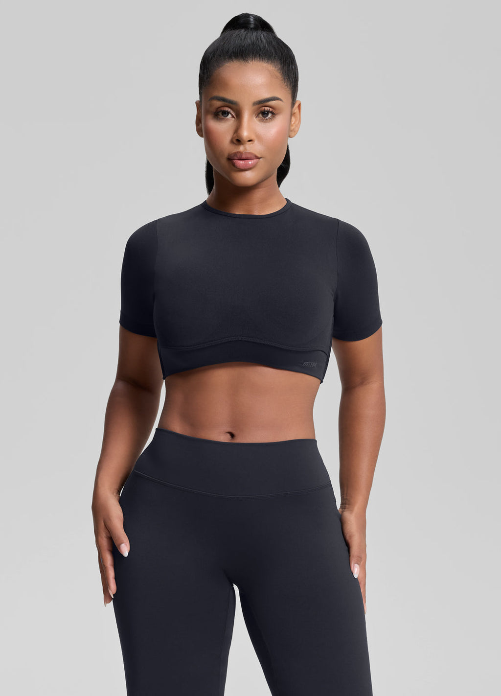 Ultrasculpt Crew Neckline Backless Removable Bra Cups Seam…