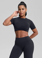 Ultrasculpt Crew Neckline Backless Removable Bra Cups Seam…