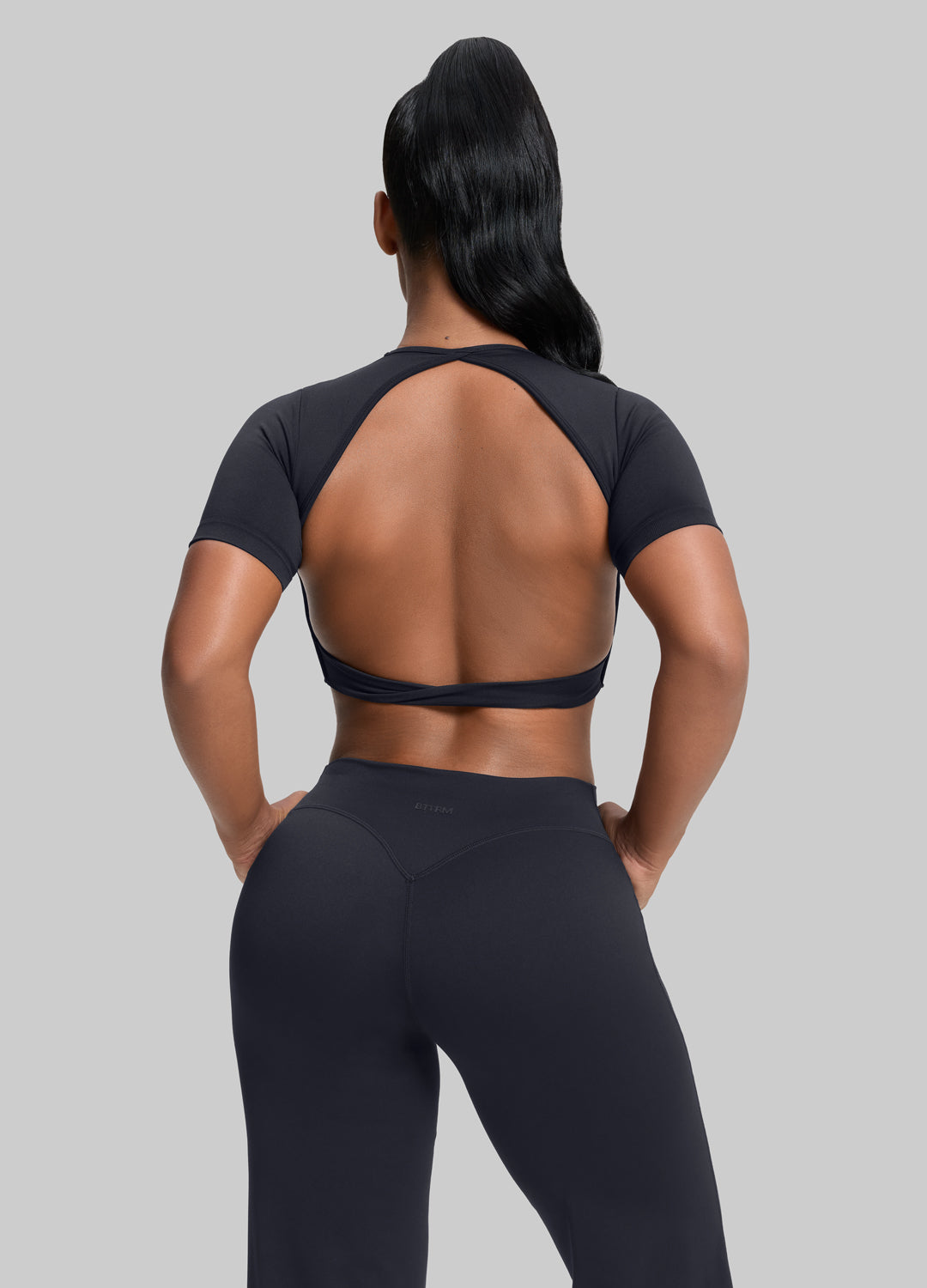 Ultrasculpt Crew Neckline Backless Removable Bra Cups Seam…