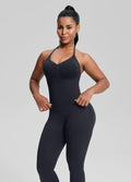 Ultrasculpt Longline Halterneck Form-Fitting Built-in Bra…