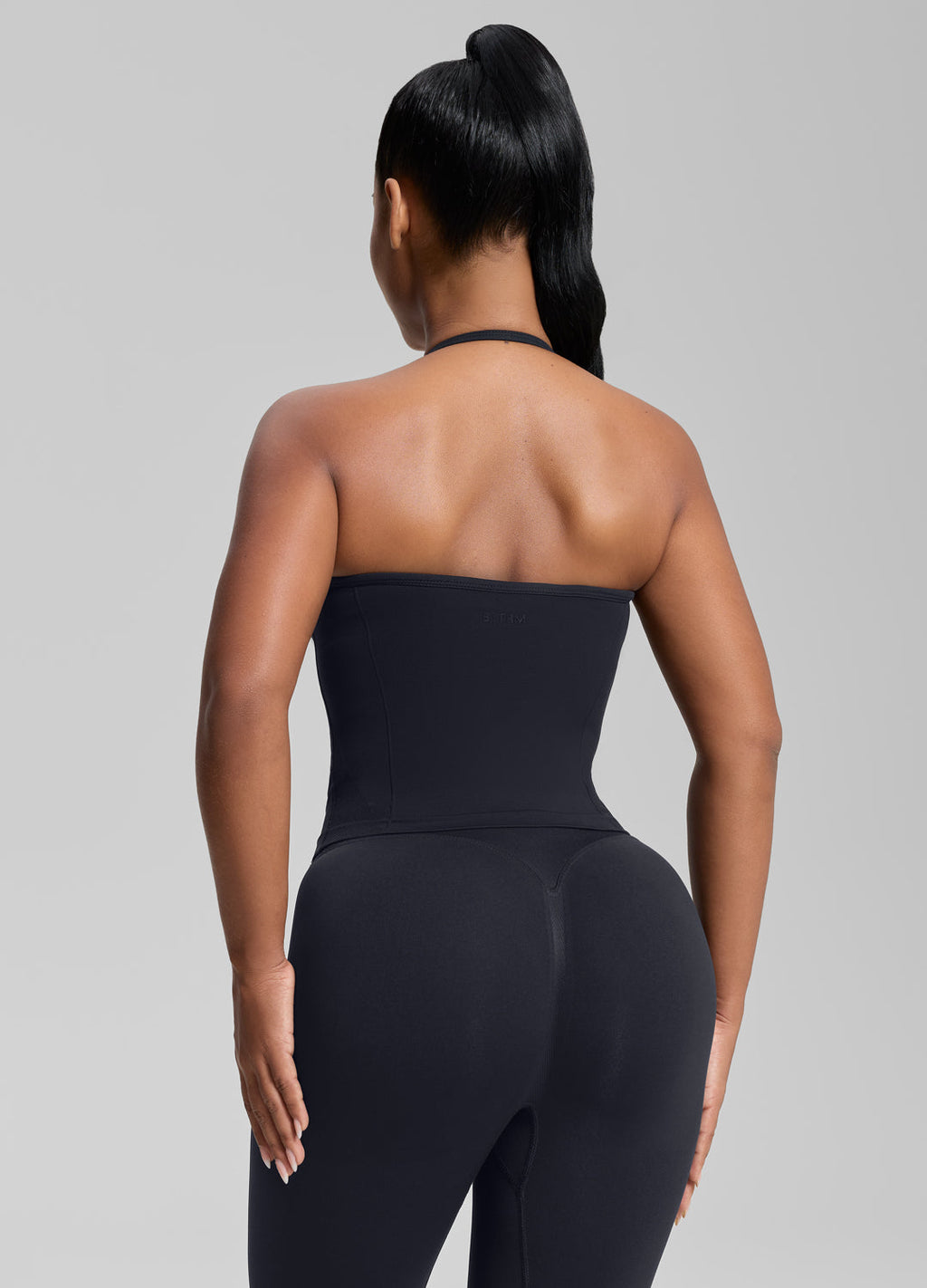 Ultrasculpt Longline Halterneck Form-Fitting Built-in Bra…