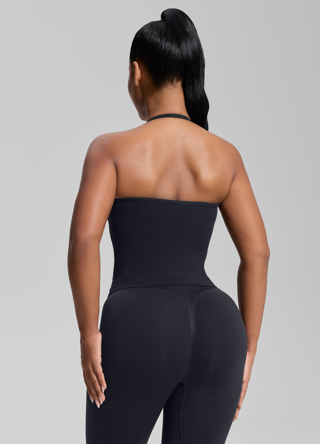 Ultrasculpt Longline Halterneck Form-Fitting Built-in Bra…