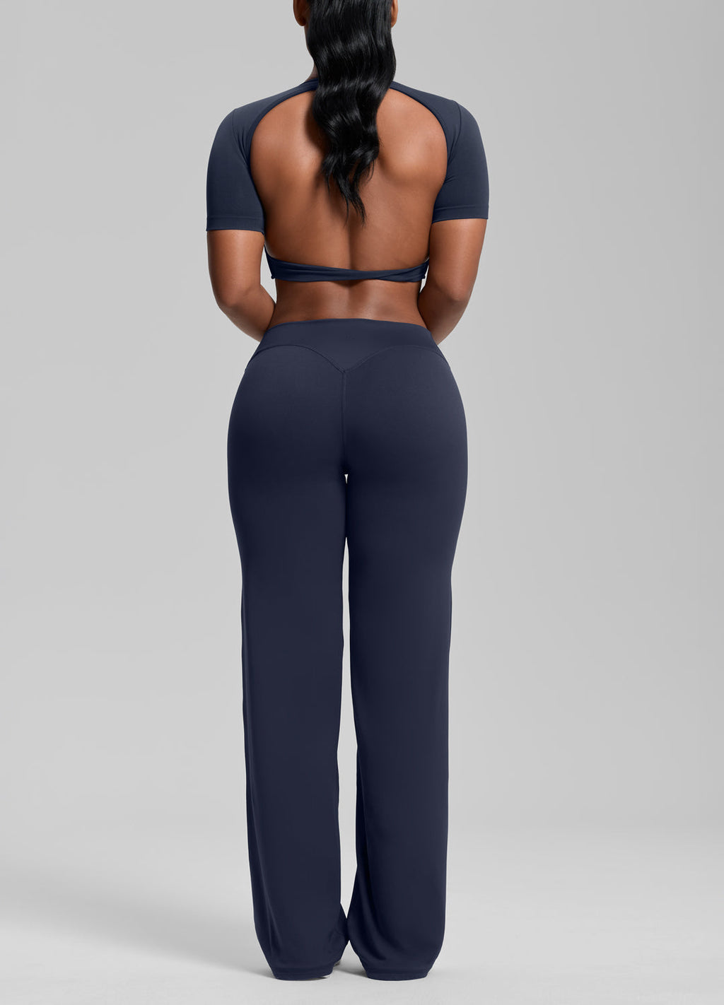 Straight Leg Flowy Stretchy Soft Sweat-Wicking Bottoms