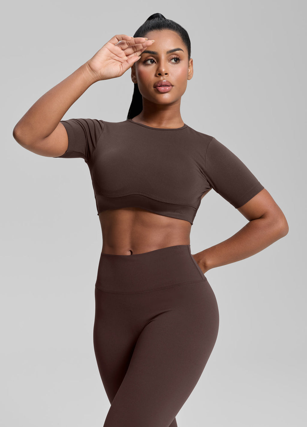 Ultrasculpt Crew Neckline Backless Removable Bra Cups Seam…
