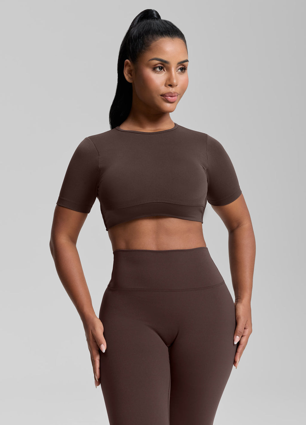 Ultrasculpt Crew Neckline Backless Removable Bra Cups Seam…