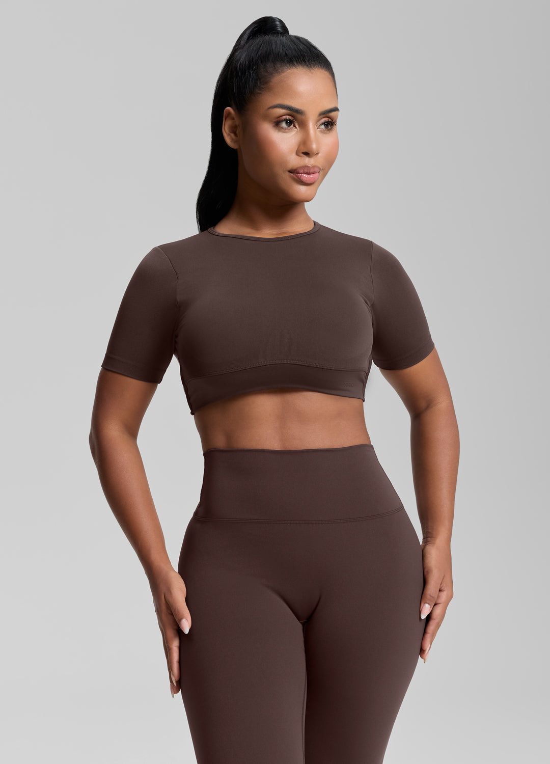 Ultrasculpt Crew Neckline Backless Removable Bra Cups Seam…