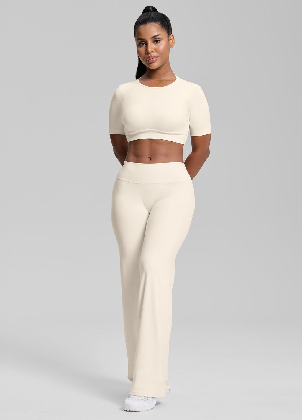 Straight Leg Flowy Stretchy Soft Sweat-Wicking Bottoms