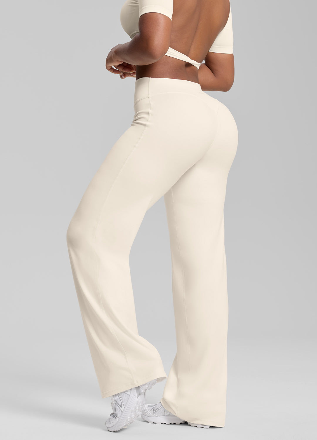 Straight Leg Flowy Stretchy Soft Sweat-Wicking Bottoms