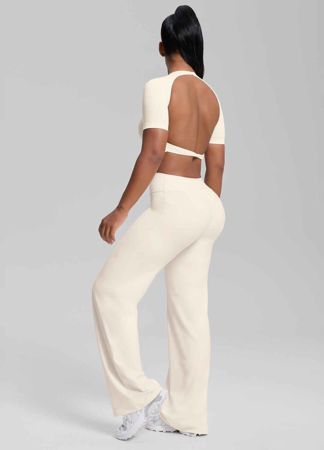 Straight Leg Flowy Stretchy Soft Sweat-Wicking Bottoms