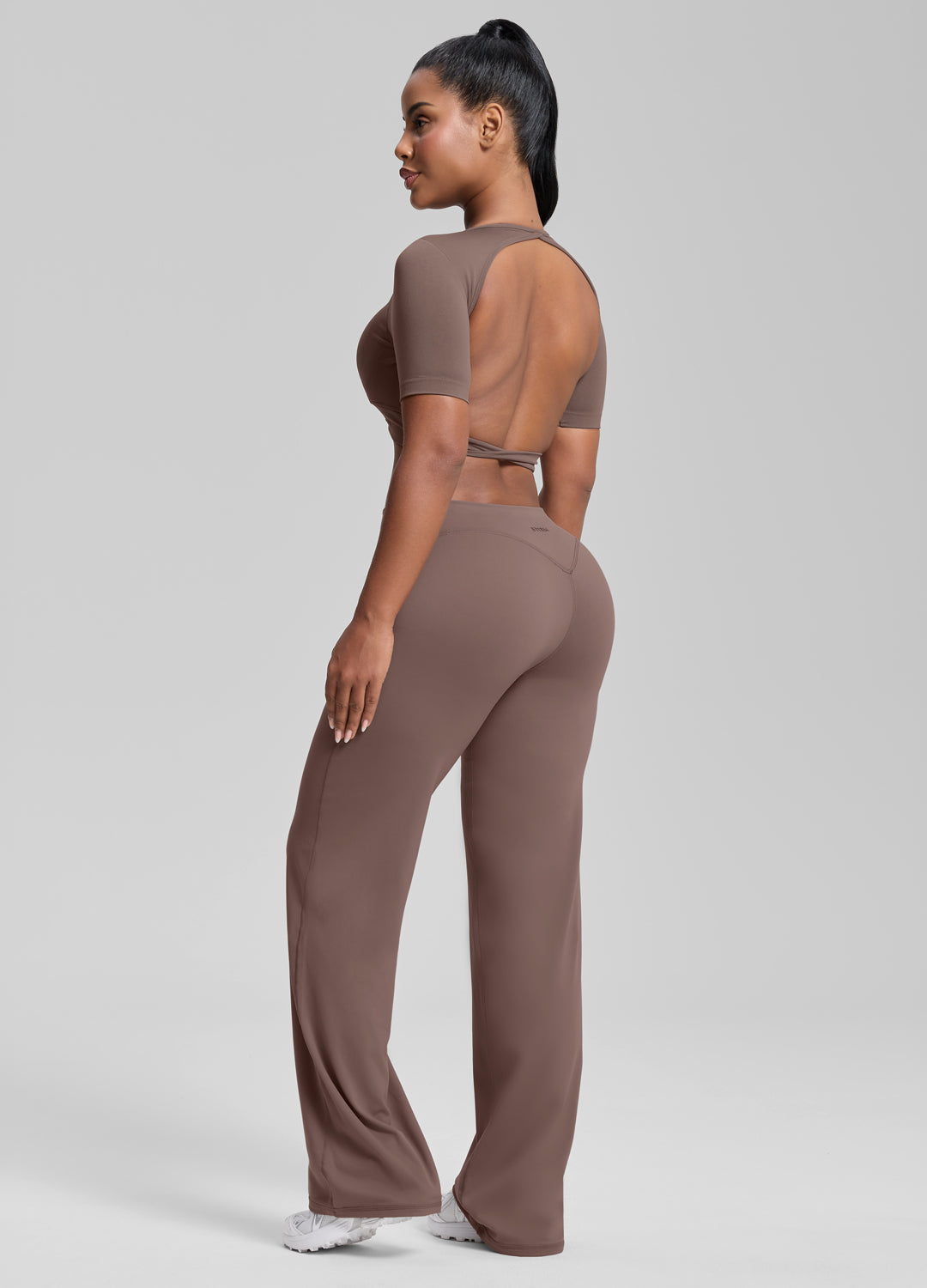 Straight Leg Flowy Stretchy Soft Sweat-Wicking Bottoms