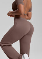 Straight Leg Flowy Stretchy Soft Sweat-Wicking Bottoms