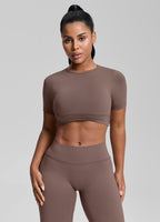 Ultrasculpt Crew Neckline Backless Removable Bra Cups Seam…