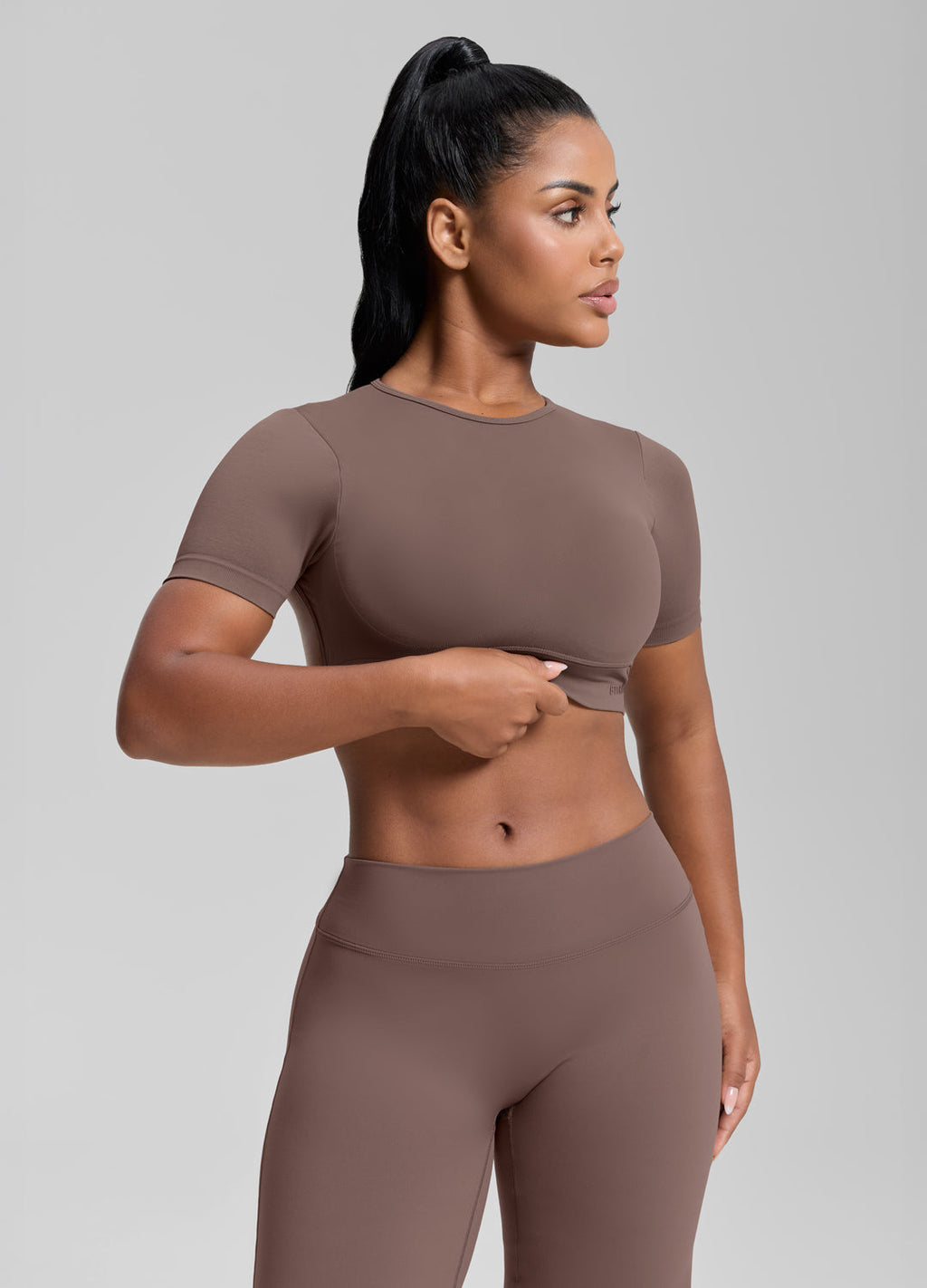 Ultrasculpt Crew Neckline Backless Removable Bra Cups Seam…