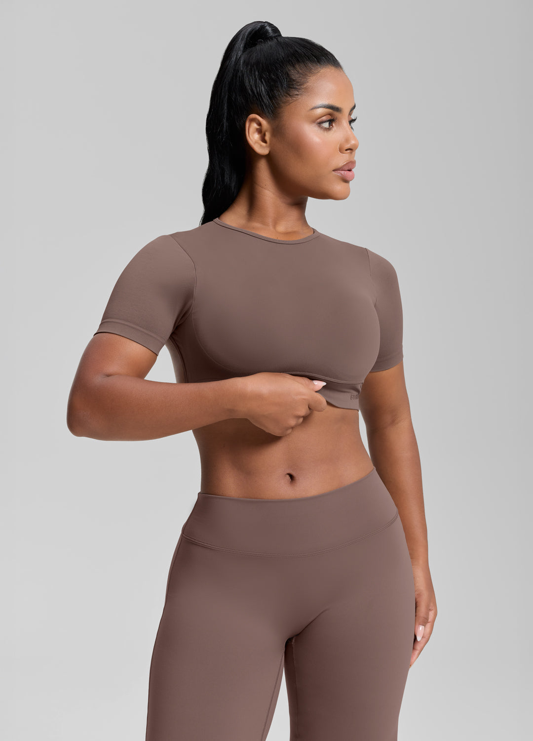 Ultrasculpt Crew Neckline Backless Removable Bra Cups Seam…