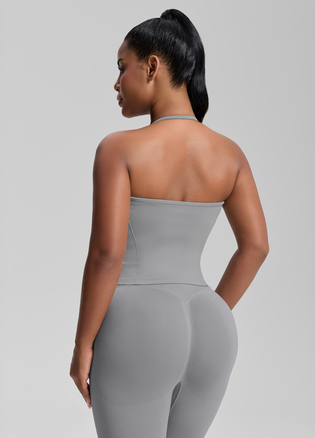 Ultrasculpt Longline Halterneck Form-Fitting Built-in Bra…