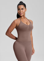 Ultrasculpt Longline Halterneck Form-Fitting Built-in Bra…
