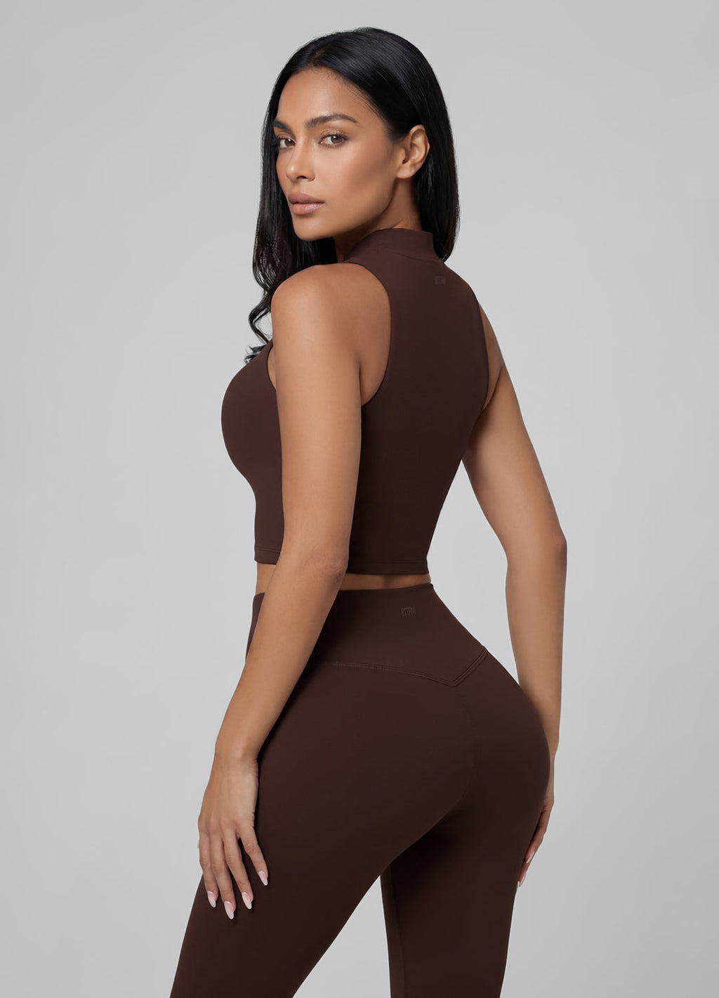 Sculpt Zip Crop Vest