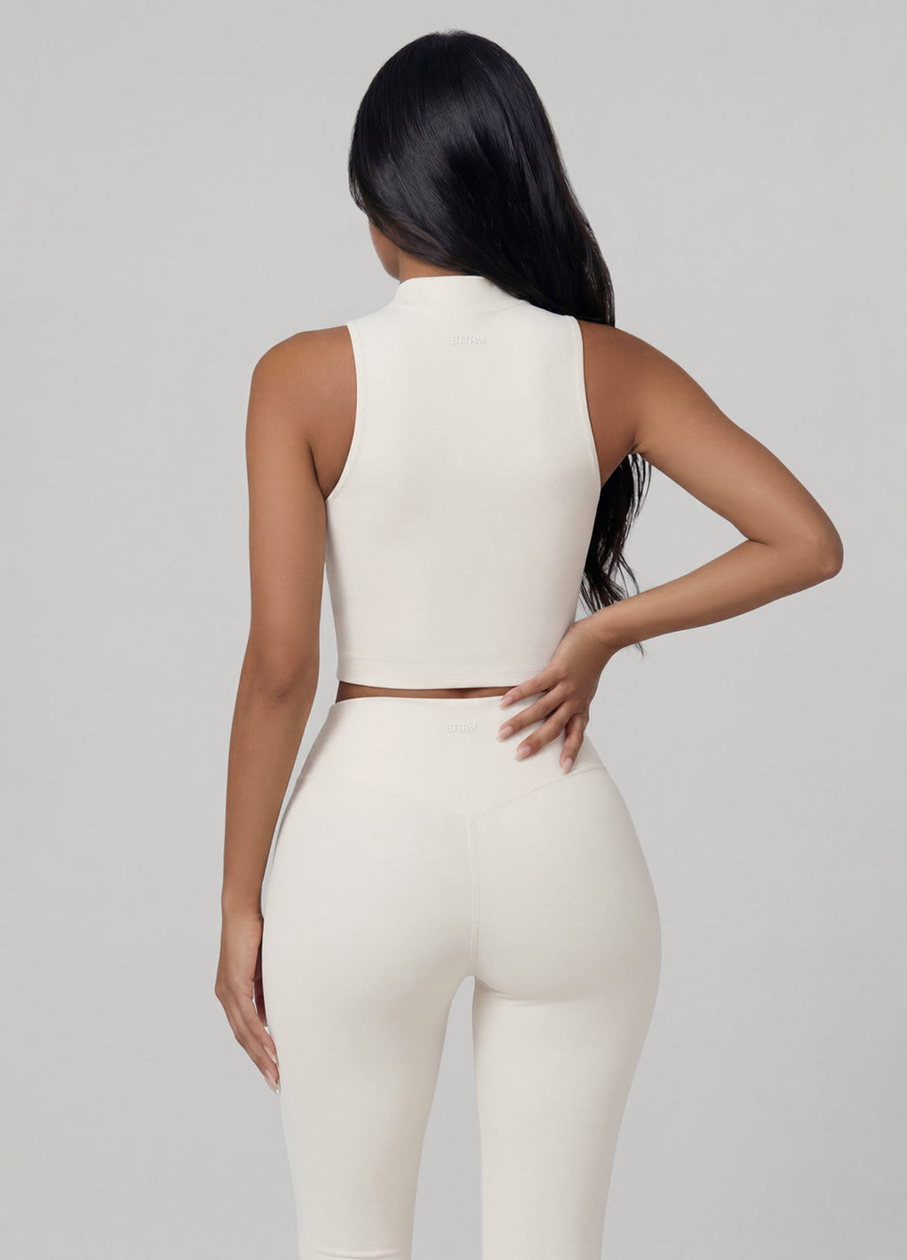 Sculpt Zip Crop Vest