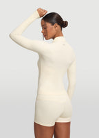 Sleek Zip-Up Long Sleeve Jacket